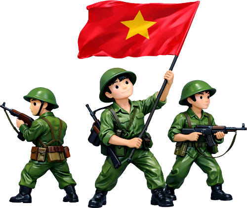 Chiến sĩ, ăn mừng