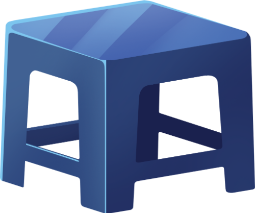 Ghế nhựa, ghế đẩu, màu xanh dương, đồ gia dụng, nội thất, nhựa, ghế thấp, blue plastic stool, stool, blue, household items, furniture, plastic, low chair