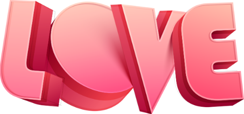 Chữ love, chữ cái 3