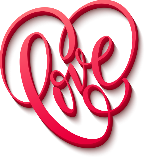Chữ love, chữ cái