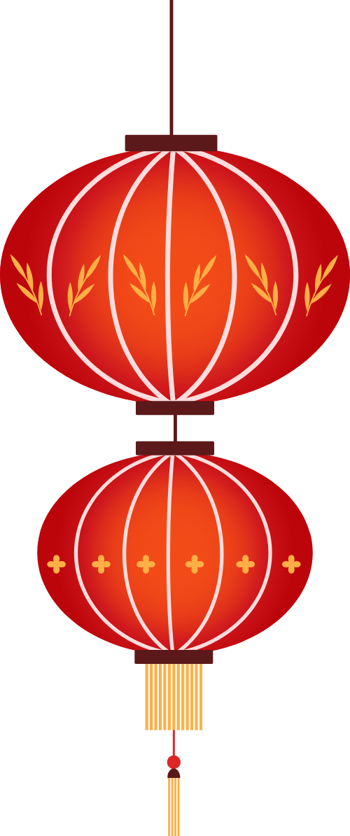 Đèn lồng kép, đèn lồng, hai tầng, đỏ, lá vàng, tua rua, trung thu, tết, trang trí, truyền thống, double lantern, two tiers, red, golden leaf, tassel, mid autumn, lunar new year, decoration, traditional