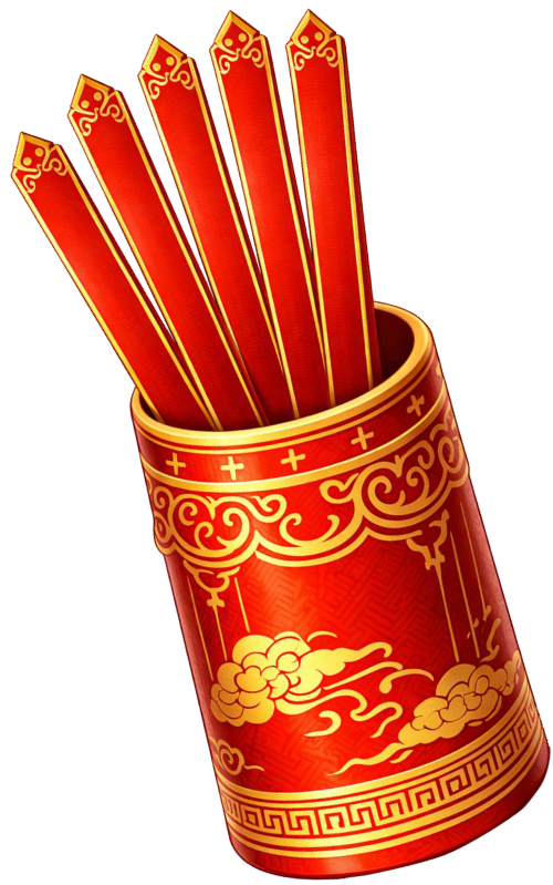 Hộp xâm, gieo quẻ