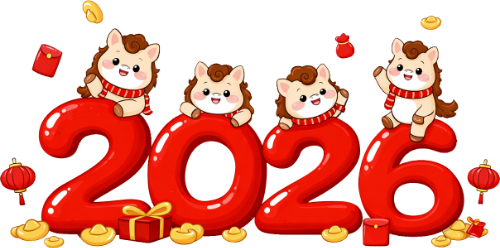 Số 2026, con ngựa, túi tiền, lì xì, cục vàng, hộp quà