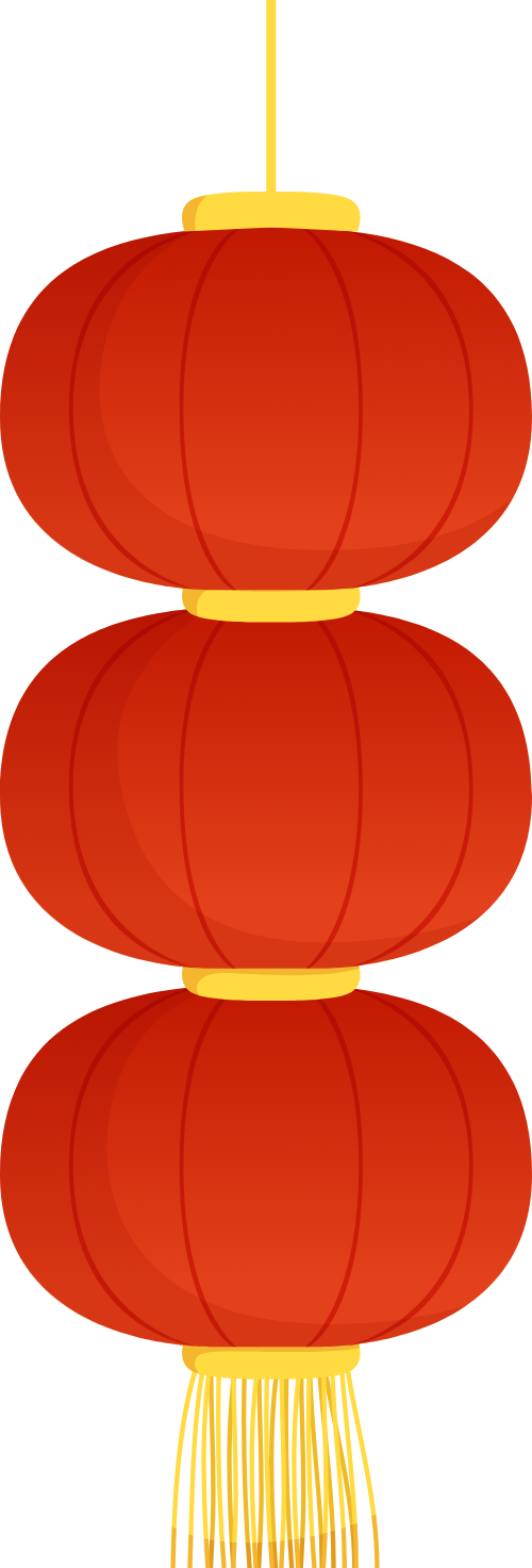 Lồng đèn chuỗi, ba tầng, tròn, đỏ, vàng, lễ hội, trang trí, tua rua, lantern string, three layers, round, red, yellow, festival, decoration, tassel