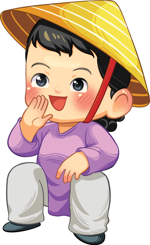 Em bé, đang cười, con người, nón lá, áo bà ba tím, ngồi xổm, dễ thương, tóc đen, baby, laughing, human, conical hat, purple baba shirt, squatting, cute, black hair