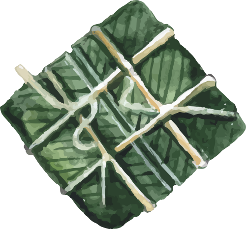 Bánh chưng, lá dong, lạt tre, màu xanh, tết, món ăn truyền thống, square sticky rice cake, green leaf, bamboo string, green, lunar new year, traditional food