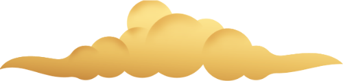 Đám mây vàng, tết, trang trí, may mắn, mây cách điệu, lấp lánh, phong cách á đông, gold cloud, tet, decoration, luck, stylized cloud, sparkling, asian style