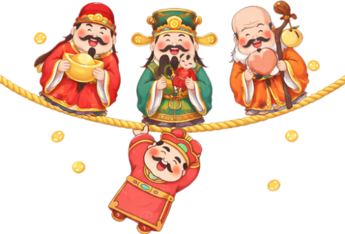 Thần tài, phúc, lộc, thọ