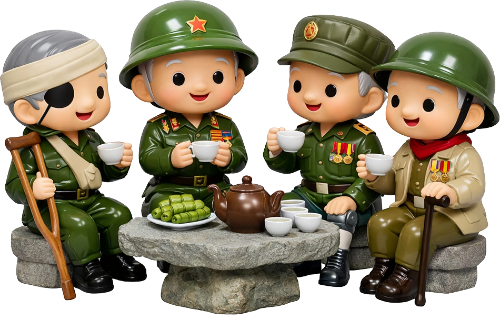 Thương binh, tụ họp