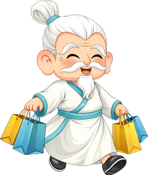 Ông bụt, mua sắm