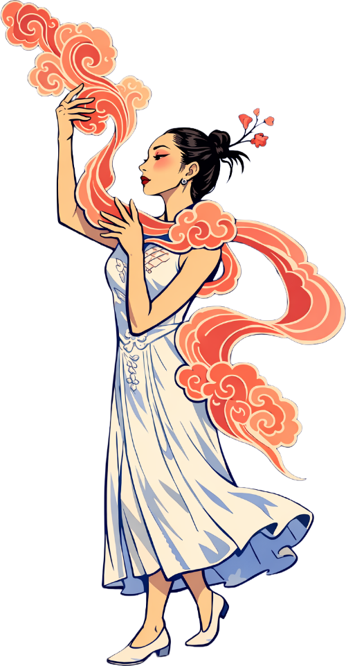 Cô gái, tạo dáng, phụ nữ 5