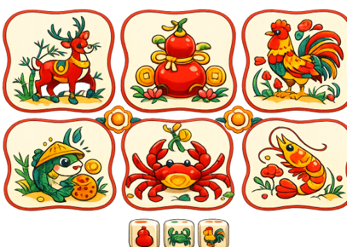 Bộ cờ, bầu cua tôm cá