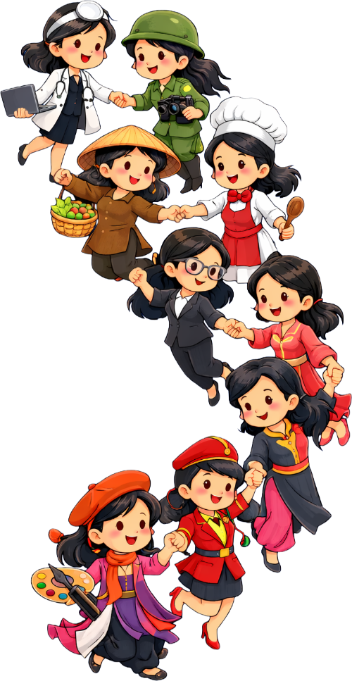 Lao động việt nam, vui vẻ 3