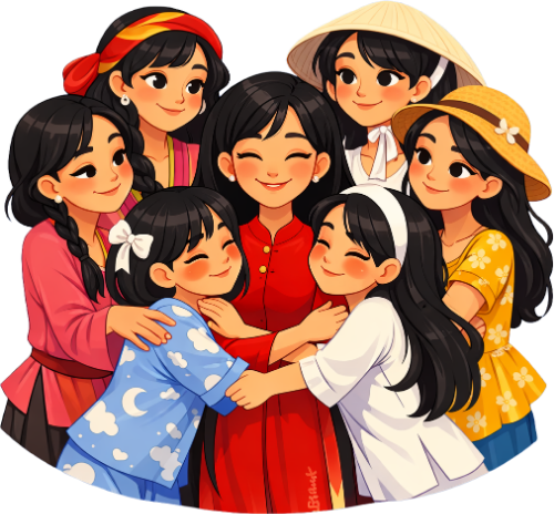 Phụ nữ, vui vẻ, cô gái 8