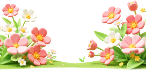 Bông hoa, đồng cỏ