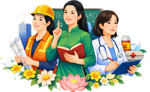 Cô gái, phụ nữ việt nam