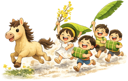 Tết, bánh chưng