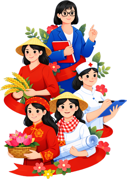 Cô gái, phụ nữ việt nam