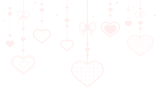 Dây trang trí, trái tim 8
