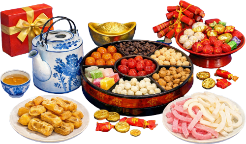 Mứt tết, ngọt ngào