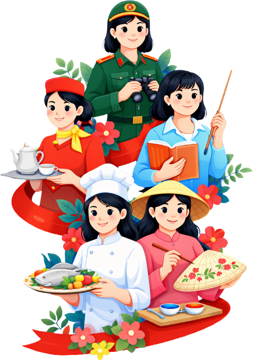 Cô gái, phụ nữ việt nam