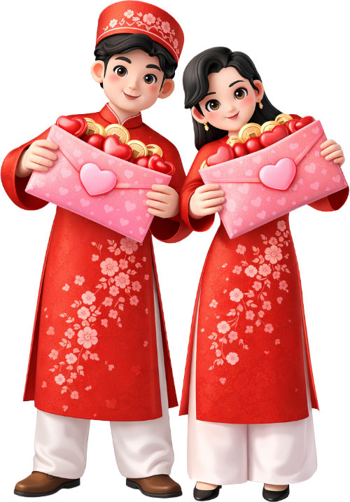 Cặp đôi, vui vẻ 3