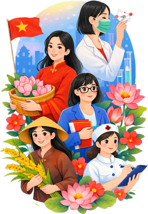 Cô gái, phụ nữ việt nam