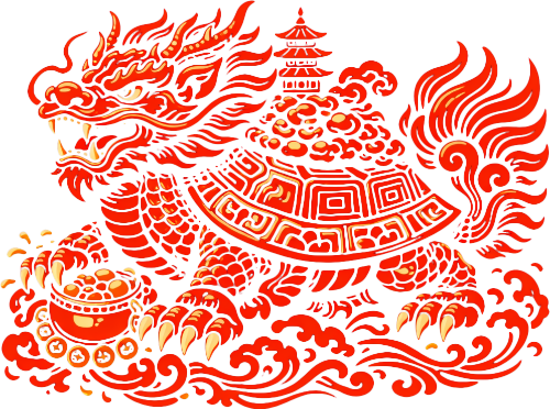 Long quy, cách điệu
