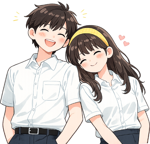 Học sinh, cặp đôi