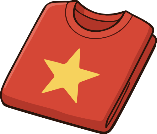 Áo đỏ, ngôi sao