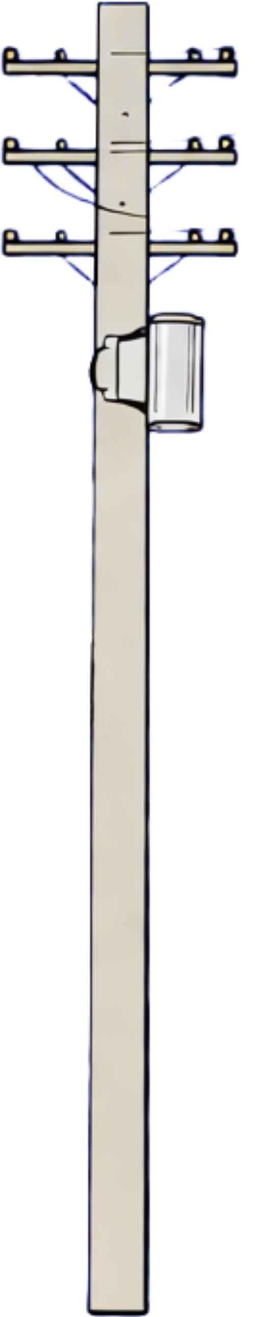 Trụ điện, cây cột