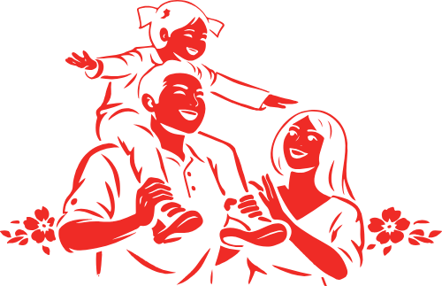 Gia đình, vui vẻ
