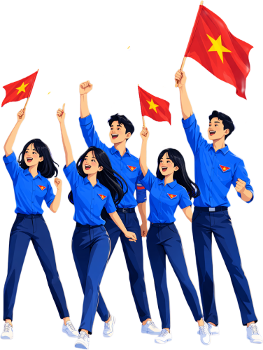 Chàng trai, cô gái, đoàn thanh niên 3