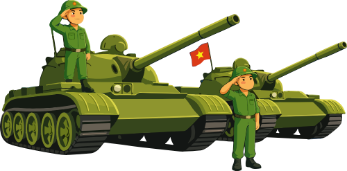 Chiến sĩ, xe tăng