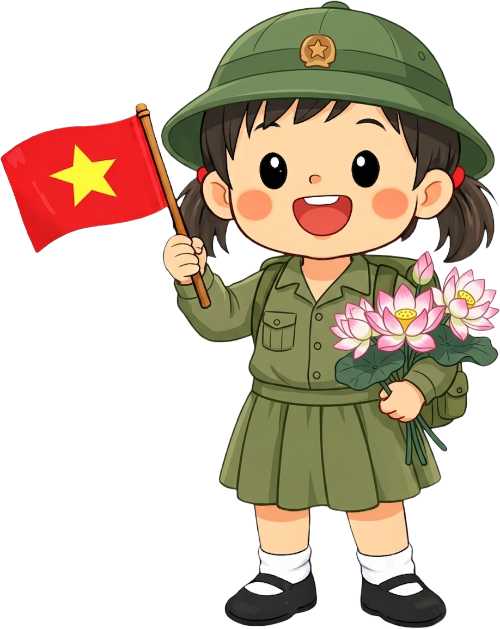 Cô bé, vui vẻ 1