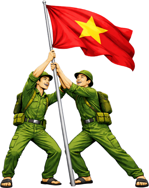 Chiến sĩ, vui vẻ 3