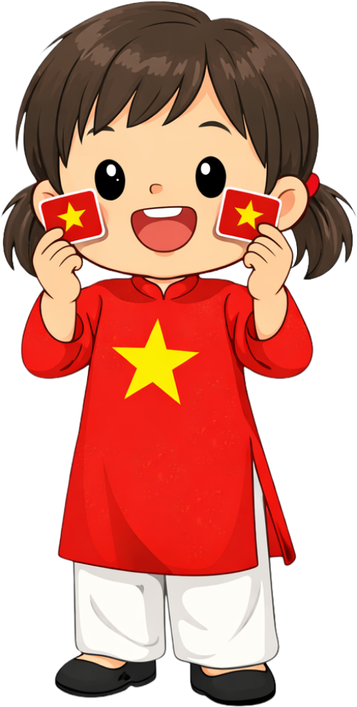 Cô bé, vui vẻ