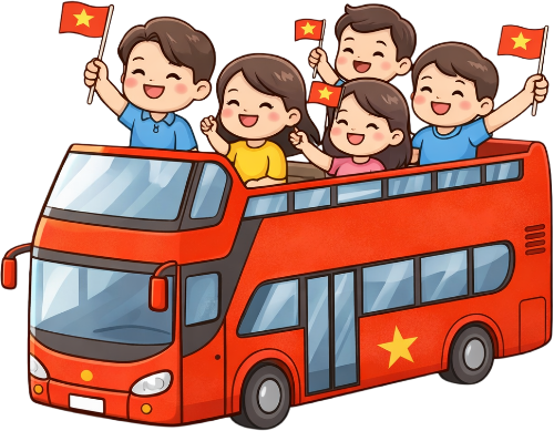 Đoàn người, vui vẻ