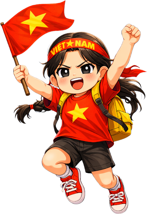 Cô bé, vui vẻ 1