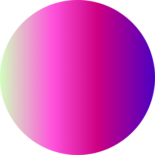 Hình tròn, gradient