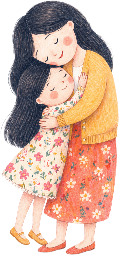 Mẹ và bé, vui vẻ 4
