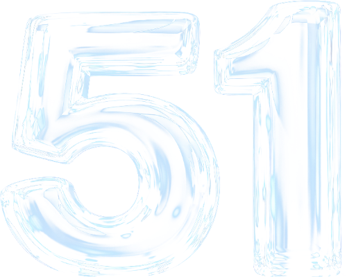 Số 51, trong suốt