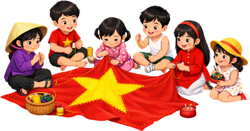 Trẻ em, vui vẻ 4