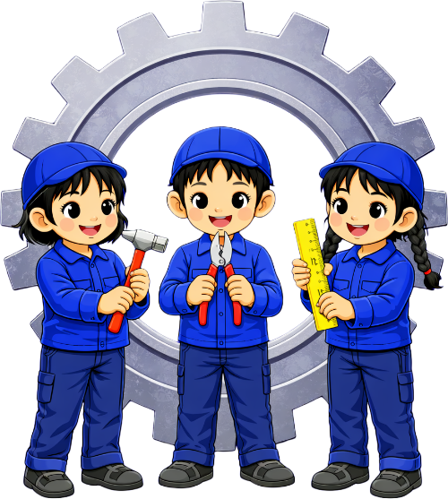 Cậu bé, cô bé, vui vẻ