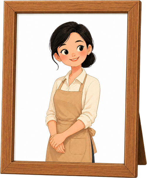 Cô gái, tấm ảnh 5