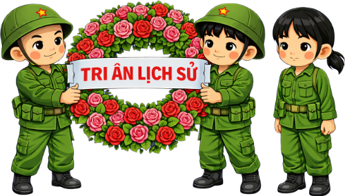 Chiến sĩ, nâng vòng hoa