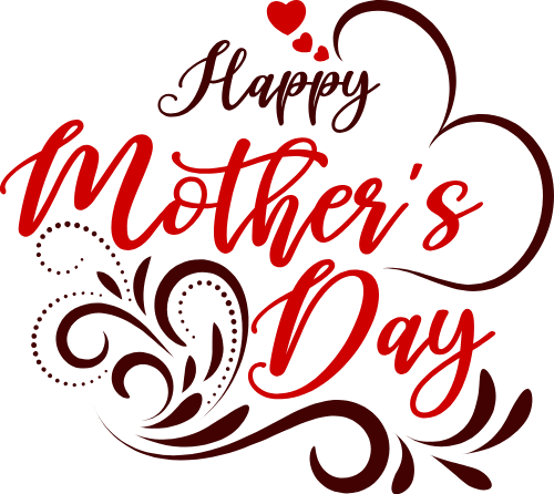 Chữ cách điệu, mother's day 3