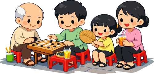 Gia đình, vui vẻ 6