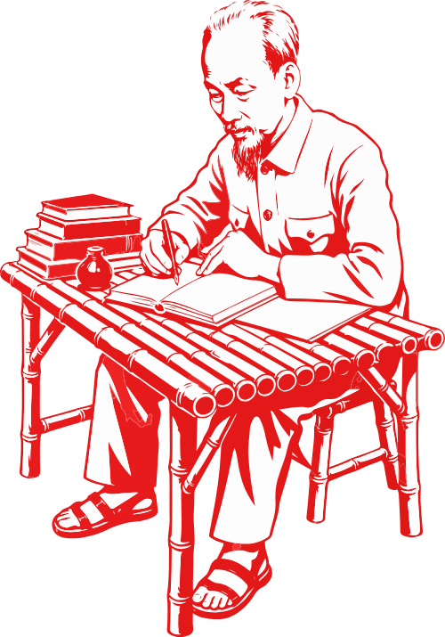 Chủ tịch Hồ Chí Minh, viết sách