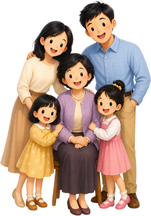 Gia đình, vui vẻ